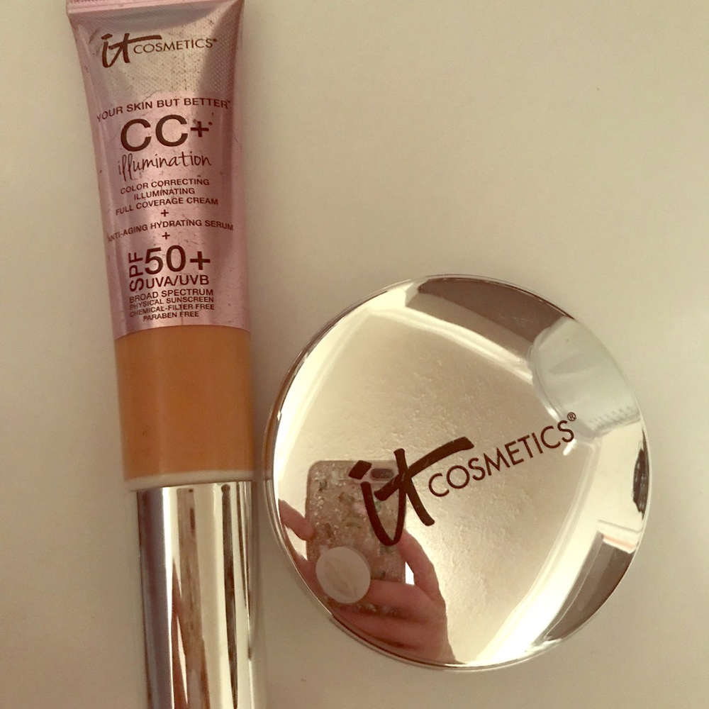 Bundle of foundation and  cc cream medium shade